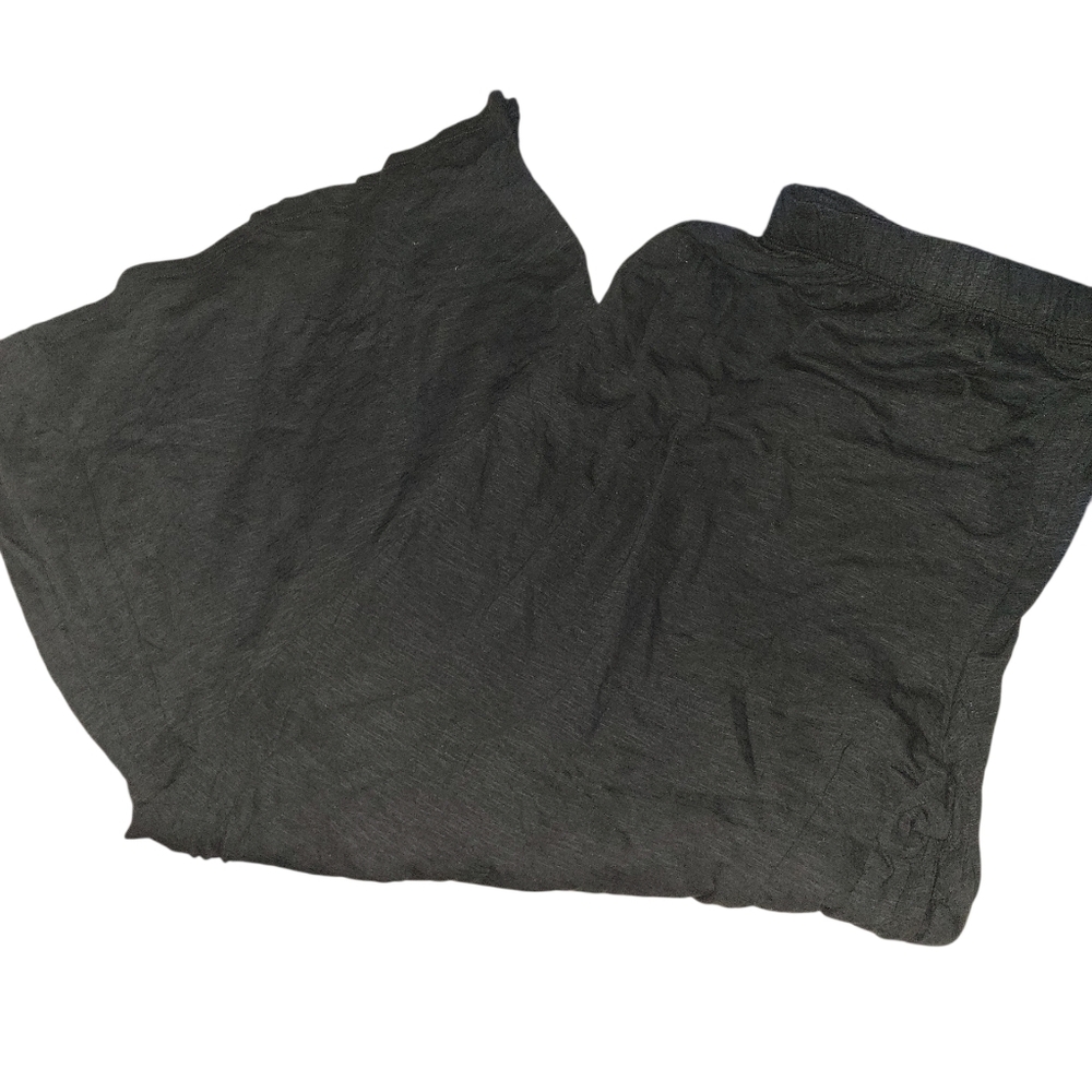 NWOT Follow Me  Black Cotton Wide Leg Pants With Pockets